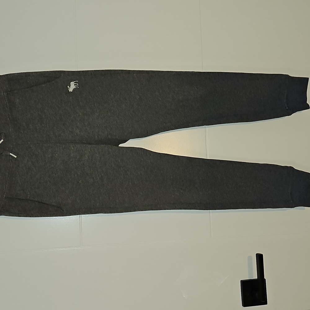 Abercrombie Kids Heather Gray Sweatpants Joggers Boy Sz 9/10